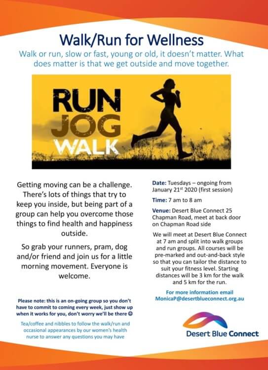 Walk/Run for Wellness | Desert Blue Connect