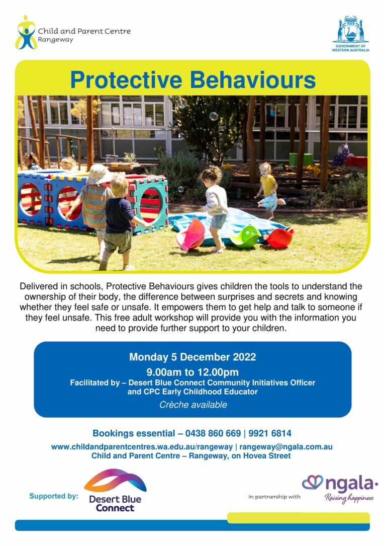 Protective Behaviours Desert Blue Connect