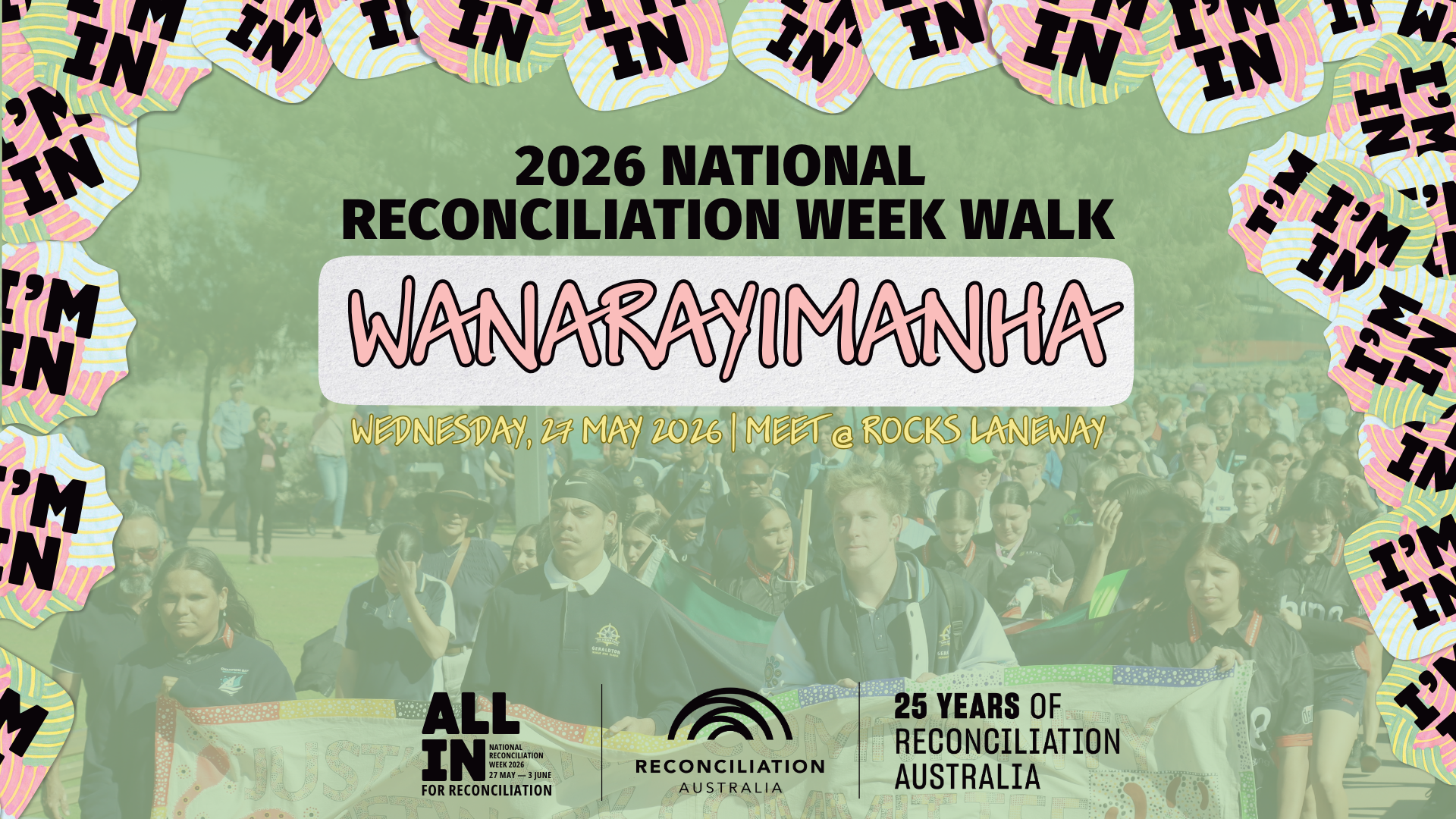 Wanarayimanha National Reconciliation Week Walk 2026 | Desert Blue Connect